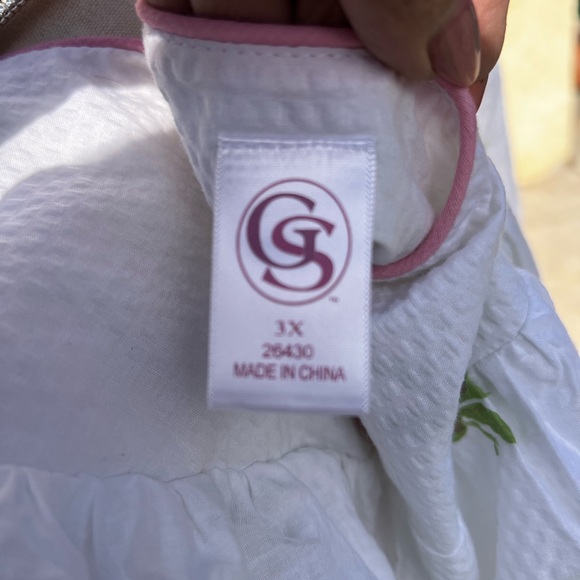 Pink white Floral Print Rope - Picture 4 of 4